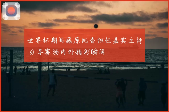 世界杯期间藤原纪香担任嘉宾主持 分享赛场内外精彩瞬间