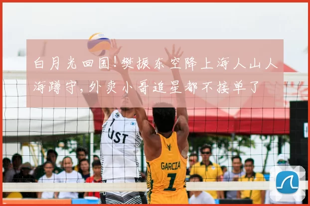 白月光回国!樊振东空降上海人山人海蹲守,外卖小哥追星都不接单了