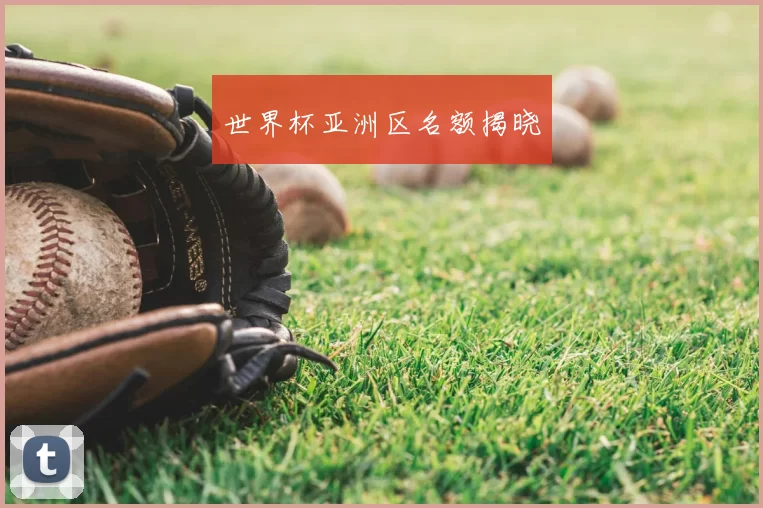 世界杯亚洲区名额揭晓
