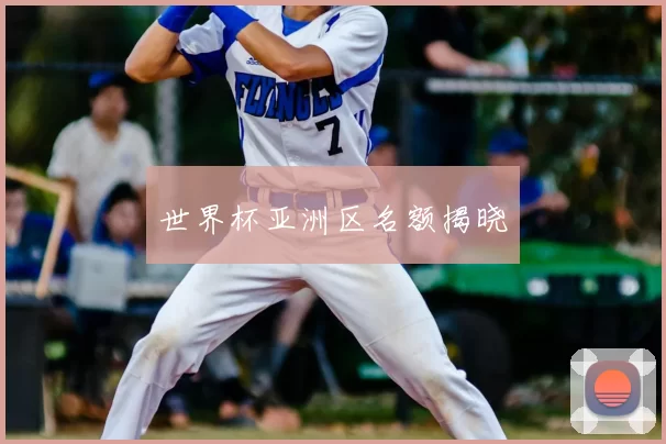 世界杯亚洲区名额揭晓
